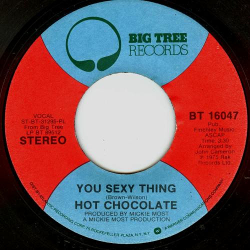 You Sexy Thing Amazing Skin Song By Hot Chocolate Single Big Tree