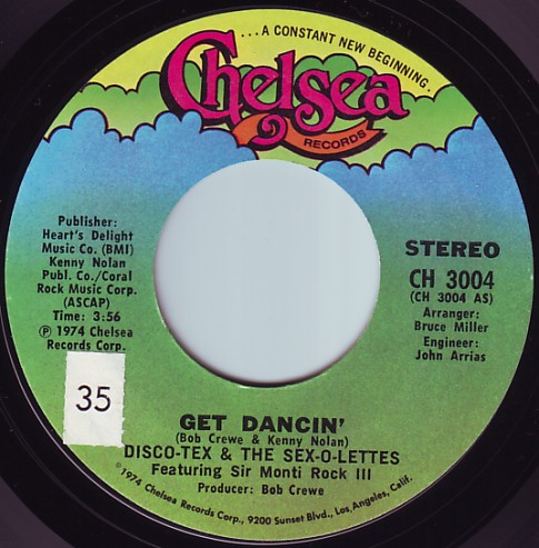 Get Dancin Part Get Dancin Part By Disco Tex The Sex O