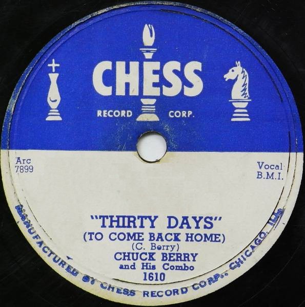 Thirty Days (To Come Back Home) / Together (We Will Always Be) by Chuck  Berry and His Combo (Single, Rock & Roll): Reviews, Ratings, Credits, Song  list - Rate Your Music