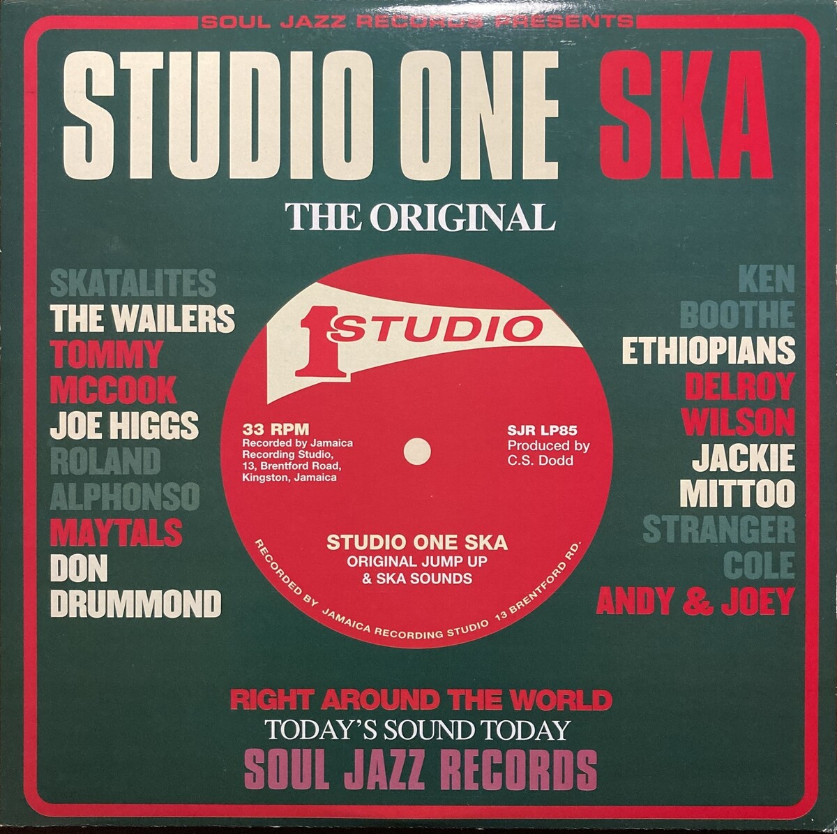 Studio One Ska by Various Artists (Compilation; Soul Jazz; SJR LP85 ...