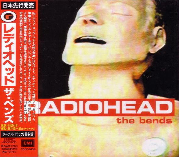 The Bends by Radiohead (Album; EMI; TOCP-8489): Reviews, Ratings, Credits,  Song list - Rate Your Music