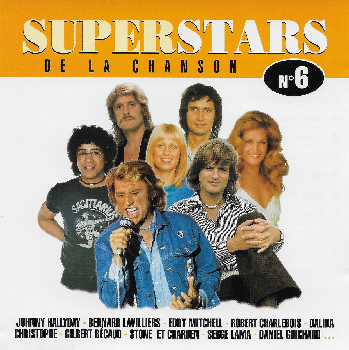 Superstars de la Chanson N°6 by Various Artists (Compilation, Chanson ...