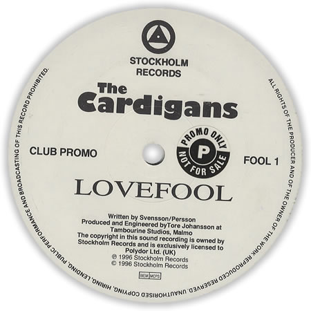 邦楽 THE CARDIGANS Lovefool The Cardigans – Lovefool – CD (Single), 1996 [r440785] | Discogs