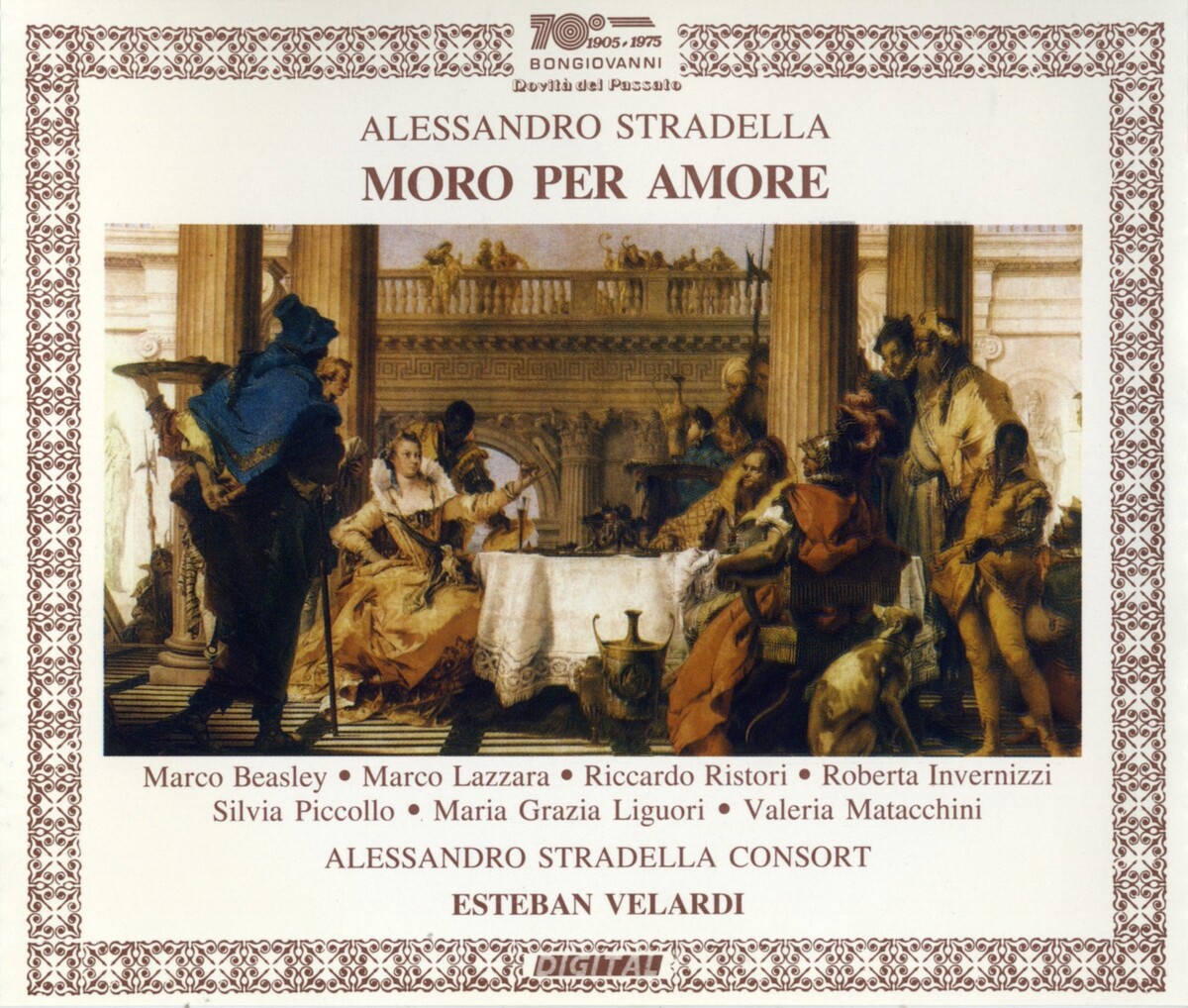 Moro per amore by Alessandro Stradella Consort / Esteban Velardi ...