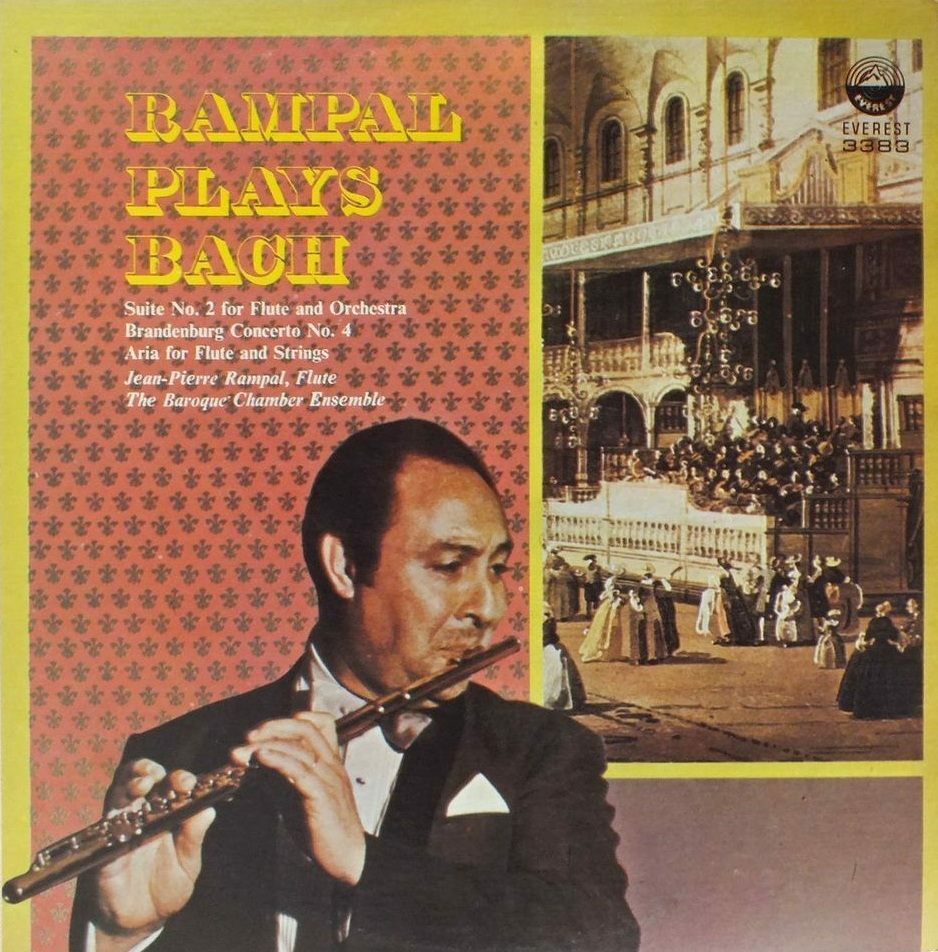 Rampal Plays Bach by The Baroque Chamber Orchestra / Jean-Pierre Rampal ...