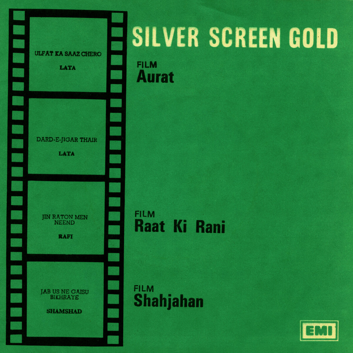 Silver Screen Gold by Lata Mangeshkar / Mohd. Rafi / Shamshad (EP ...