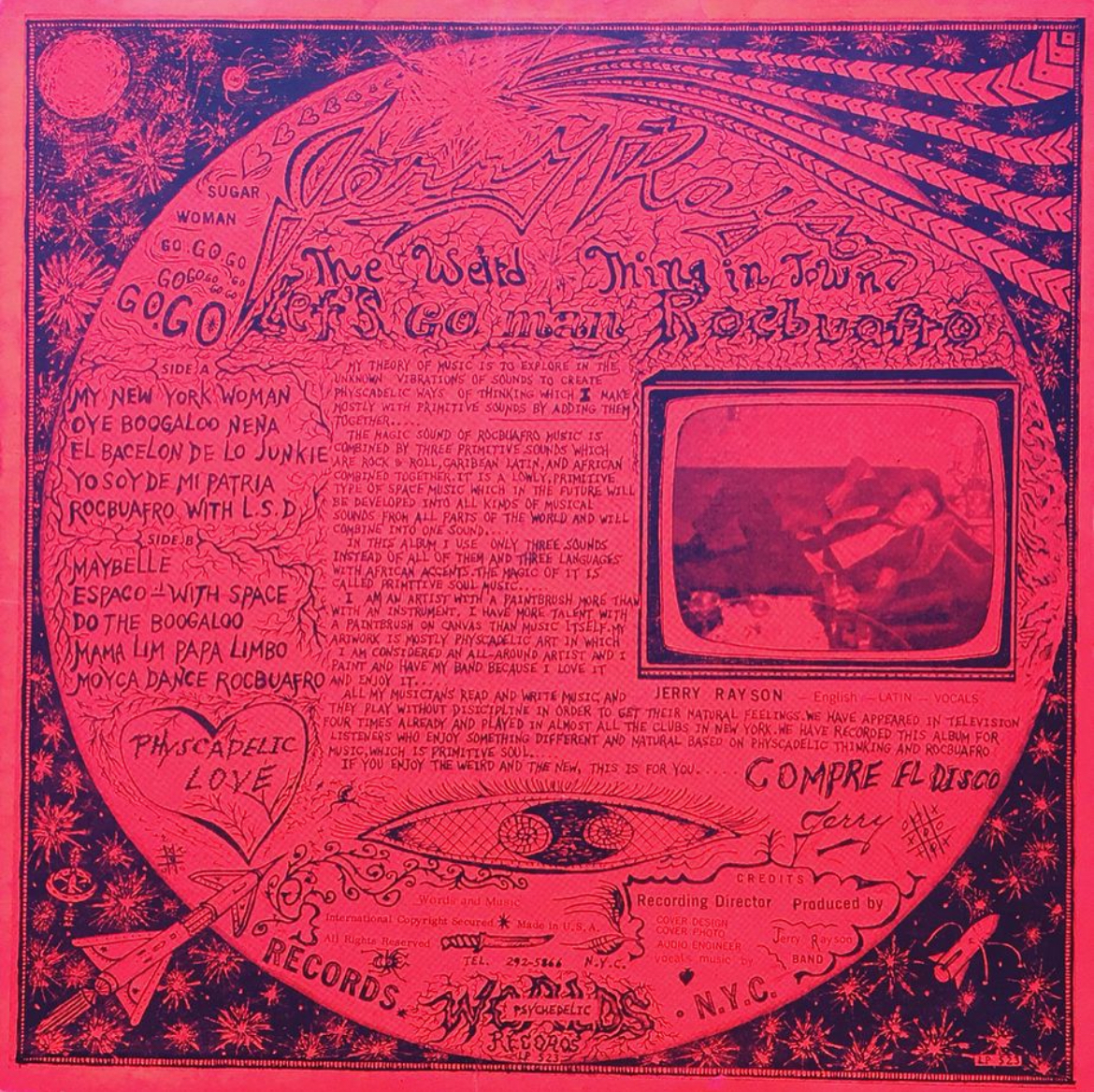 The Weird Thing in Town by Jerry Rayson (Album, Avant-Folk): Reviews ...