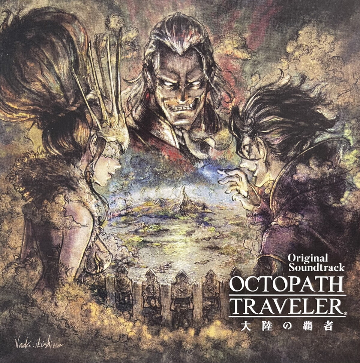 西木康智サイン入り　OCTOPATH TRAVELER アナログレコード OCTOPATH TRAVELER -Recorded Journey-』本日発売