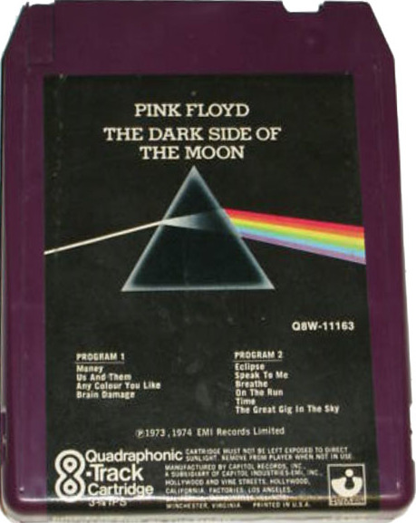 The Dark Side of the Moon by Pink Floyd (Album; Harvest; Q8W