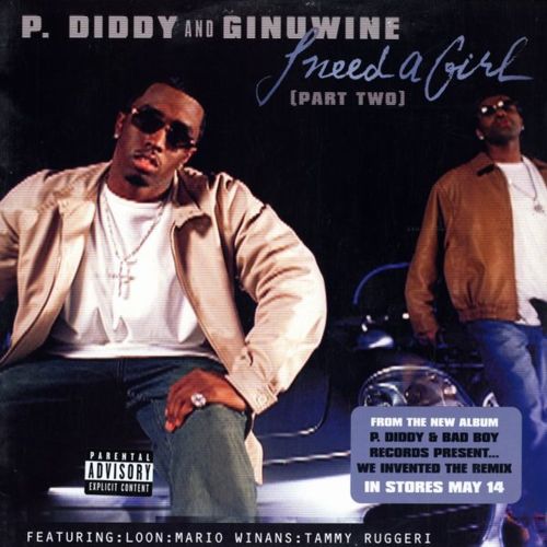 P. Diddy I Need a Girl pt1,2 12インチレコード P. Diddy - I Need A Girl (Part One), 12