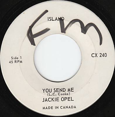 洋楽 Jackie Opel / You Send Me 洋楽 Jackie Opel / You Send Me You Send Me - Jackie Opel