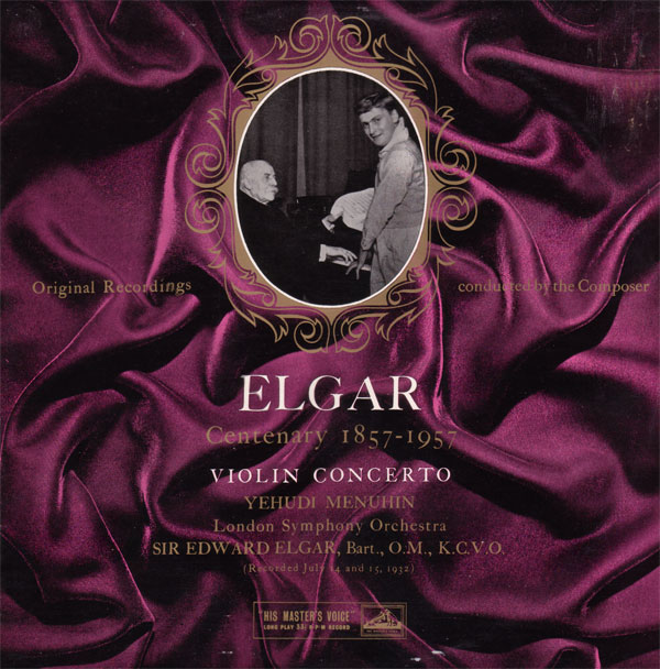 独LP Yehudi Menuhin, London Symphony Orchestra Elgar Violinkonzert H-moll Op. 61 E80480 ELECTROLA /00400 Elgar / Yehudi Menuhin / London Symphony Orchestra – Violin
