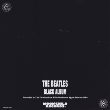 The Black Album by The Beatles (Bootleg; Moonchild; MC-0103