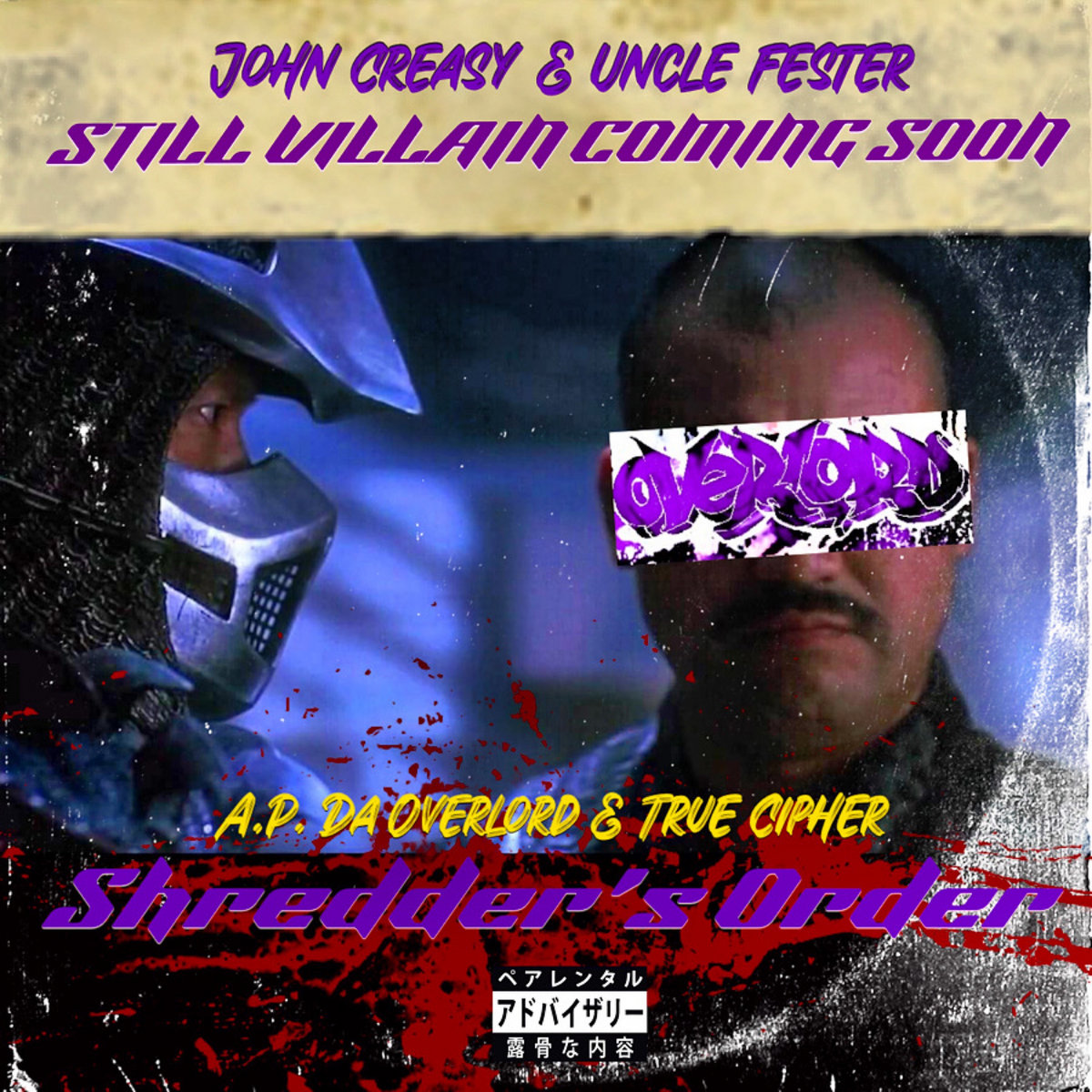 Shredder's Order by A.P. da Overlord & True Cipher (Single): Reviews ...