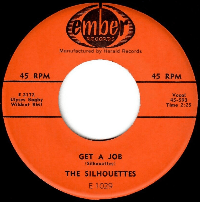 Get a Job / I Am Lonely by The Silhouettes (Single, Doo-Wop): Reviews, Ratings, Credits, Song list - Rate Your Music