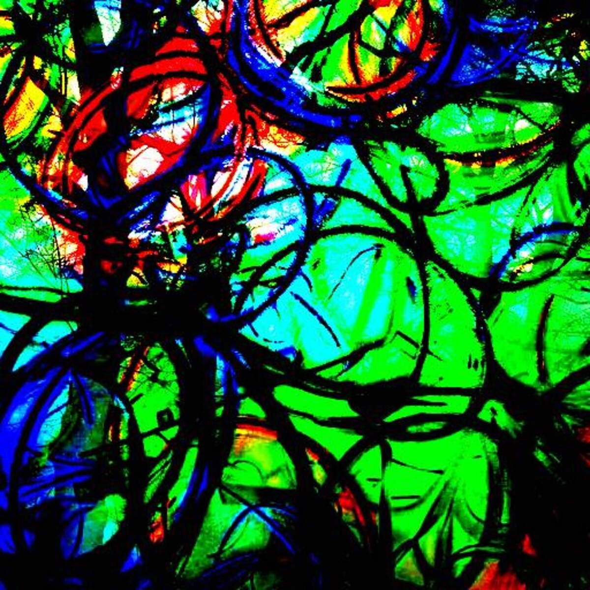 4-Way Harsh Noise Split by り [Ri] / Abstinence / Neon Glow / Deja Vu ...