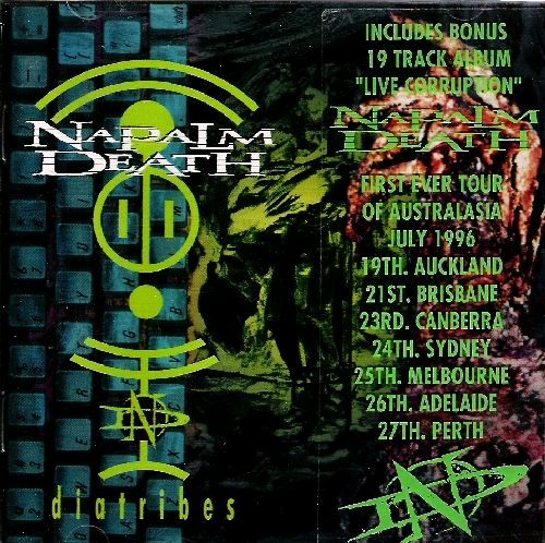 Diatribes by Napalm Death (Album; Earache; MOSH 141 CDA