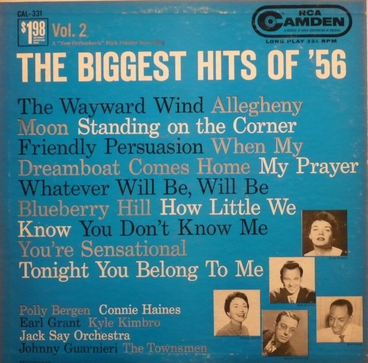 The Biggest Hits of '56 Vol. 2 by Various Artists (Compilation ...