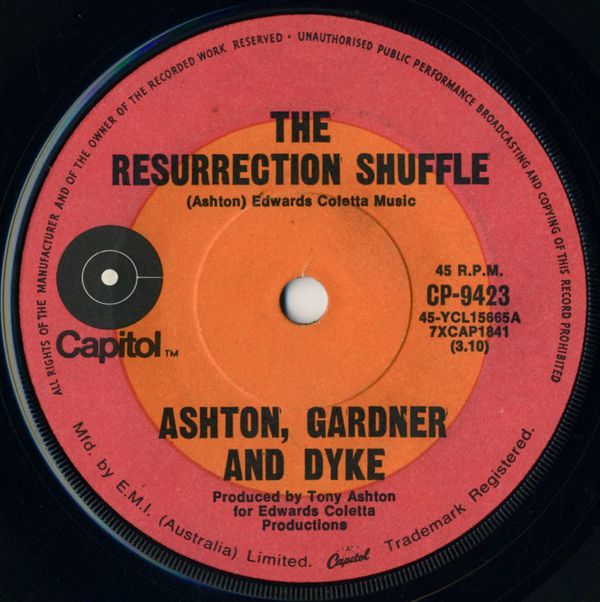 The Resurrection Shuffle / Hymn to Everyone by Ashton, Gardner & Dyke ...