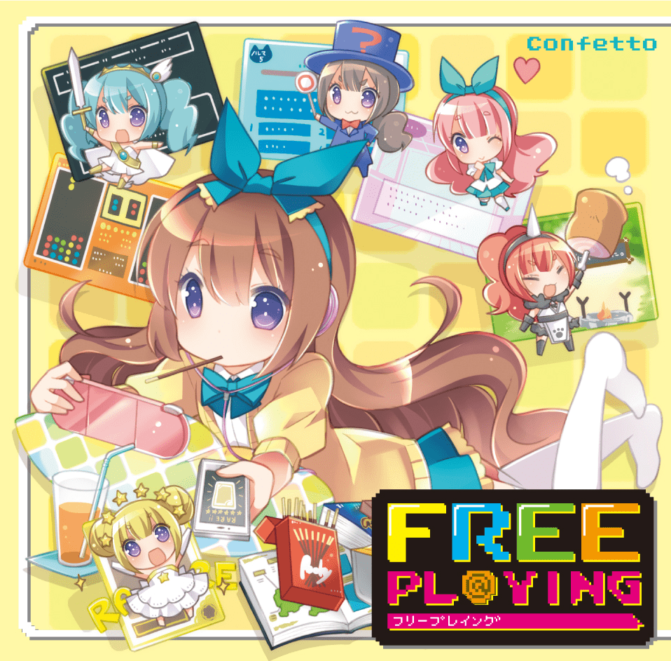 【CD】FREE PL@YING / Confetto (ななひら) CD】FREE PL@YING / Confetto (ななひら)