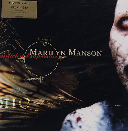 Antichrist Superstar by Marilyn Manson (Album; Simply Vinyl; SVLP