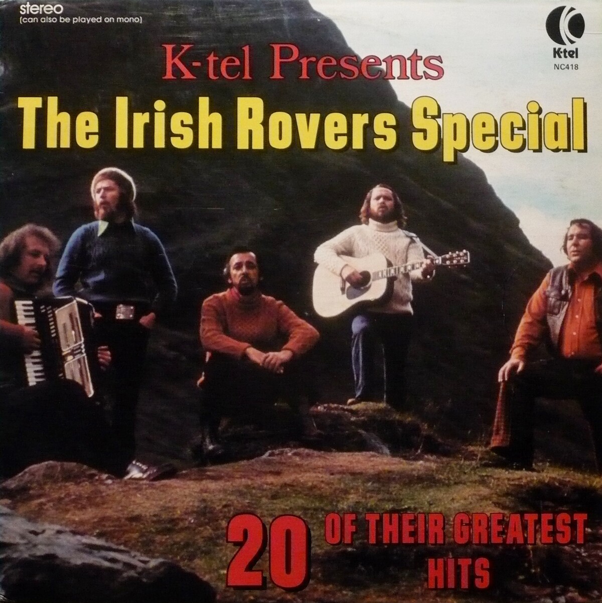Special by The Irish Rovers (Compilation; K-tel; NC 418): Reviews ...