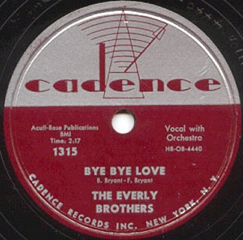 Bye Bye Love / I Wonder If I Care as Much by The Everly Brothers (Single, Rockabilly): Reviews, Ratings, Credits, Song list - Rate Your Music
