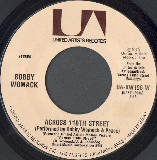 Across 110th Street / Hang On in There by Bobby Womack (Single, Soul