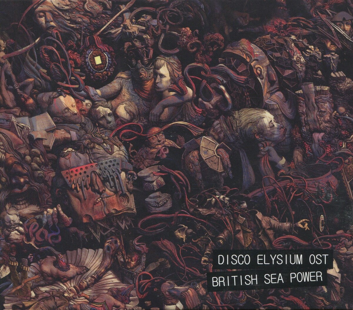 Disco Elysium by British Sea Power (Album; Golden Chariot; GCR019):  Reviews, Ratings, Credits, Song list - Rate Your Music, image size:1200x1056