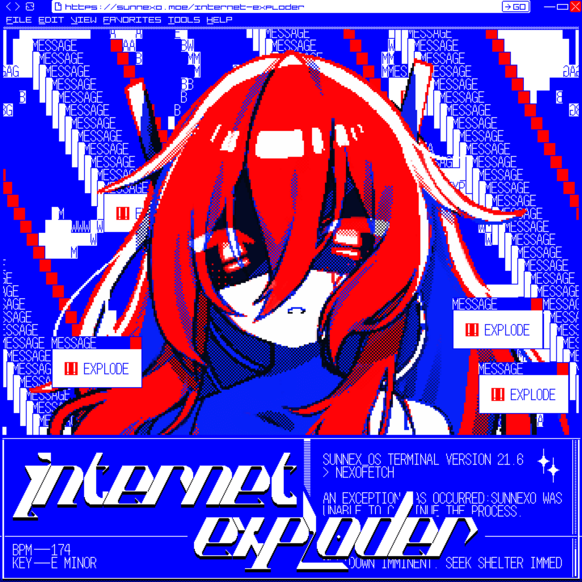 Internet Exploder by Sunnexo (Single): Reviews, Ratings, Credits, Song ...