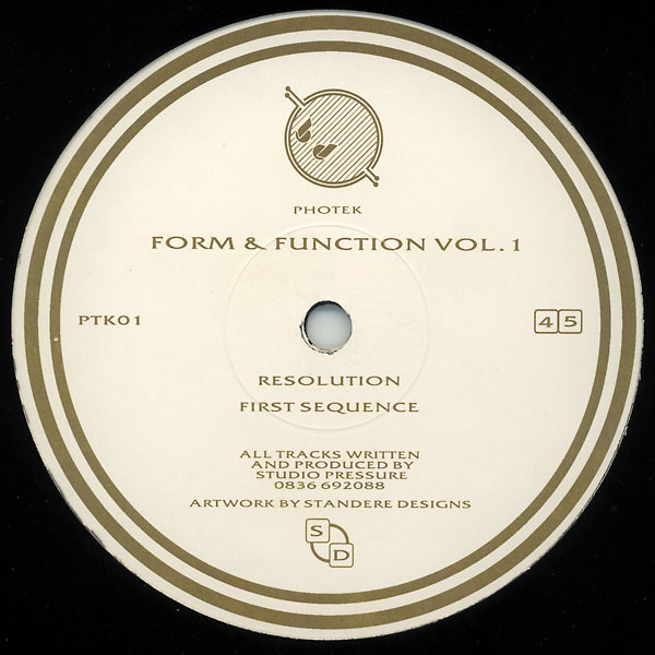 洋楽 Studio Pressure Form & Function Vol. 1 Form & Function Vol. 1 by Studio Pressure (Single, Jungle