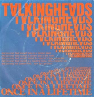 洋楽 Talking Heads  Once In A Lifetime UK 12 Talking Heads - Once In A Lifetime - Amazon.com Music