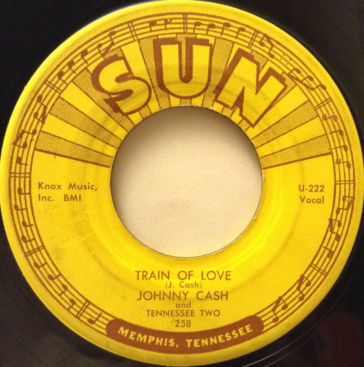 Train Of Love There You Go By Johnny Cash And Tennessee Two Single 