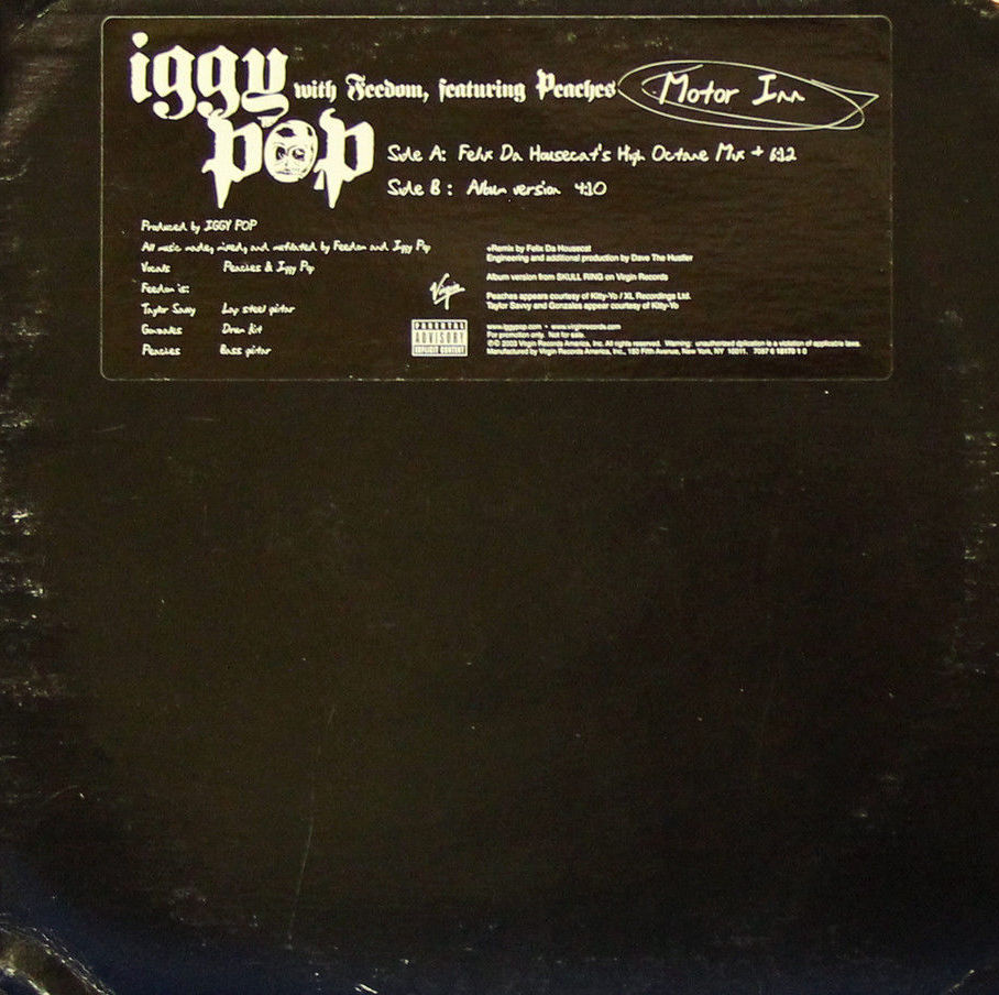 Motor Inn by Iggy Pop with Feedom featuring Peaches (Single, Hard Rock