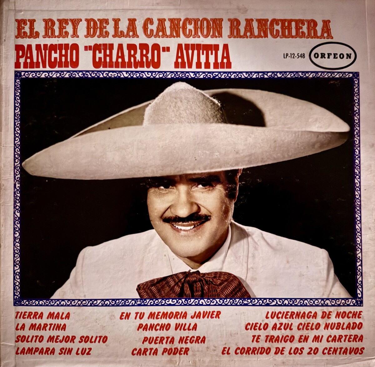 El Rey de la Cancion Ranchera by Francisco Avitia (Album): Reviews ...