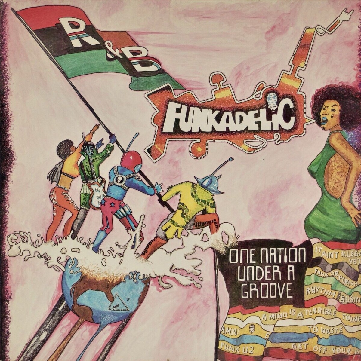洋楽 FUNKADELIC/ONE NATION UNDER A GROOVE Funkadelic – One Nation Under A Groove – CD (Album, Reissue