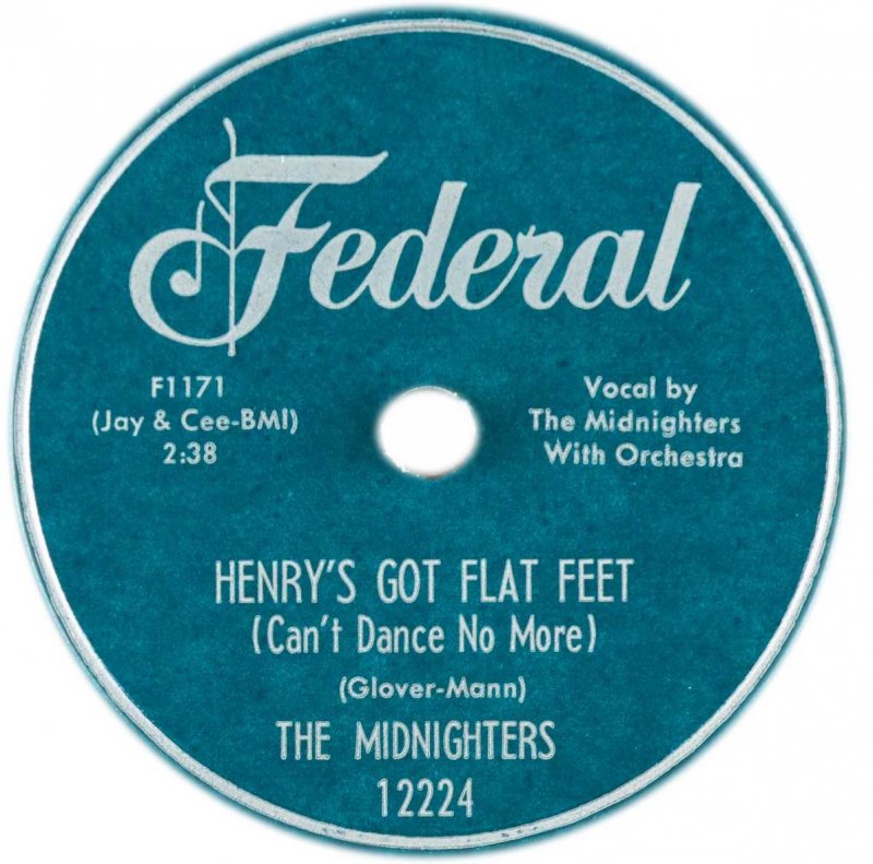 Henry's Got Flat Feet (Can't Dance No More) / Whatsoever You Do by Hank  Ballard & The Midnighters (Single, Rhythm & Blues): Reviews, Ratings,  Credits, Song list - Rate Your Music