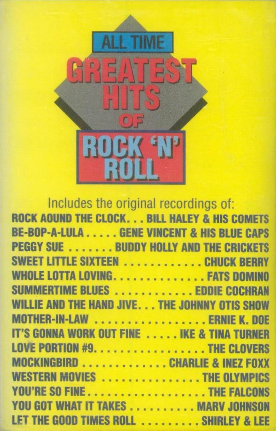 All-Time Greatest Hits of Rock N' Roll by Various Artists (Compilation ...