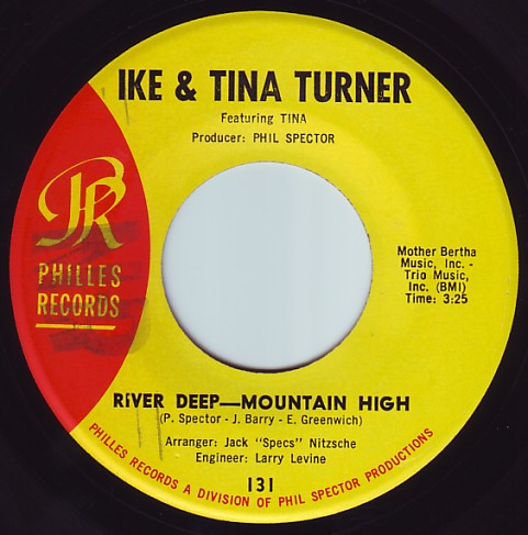 River Deep - Mountain High / I'll Keep You Happy by Ike & Tina Turner  (Single; Philles; 131): Reviews, Ratings, Credits, Song list - Rate Your  Music