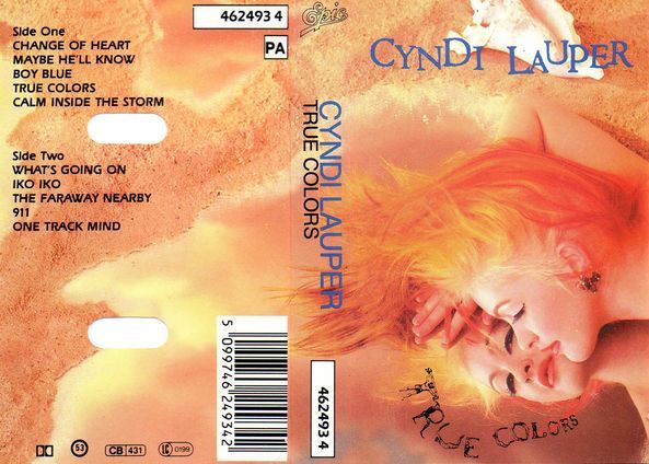 カセット】Cyndi Lauper 黒い - 