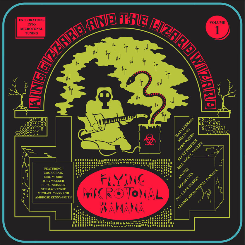 【中古】 King Gizzard &amp; The Lizard Wizard / Flying Microtonal Banana KING GIZZARD LIZARD WIZARD 'Flying Microtonal Banana LP GOLD