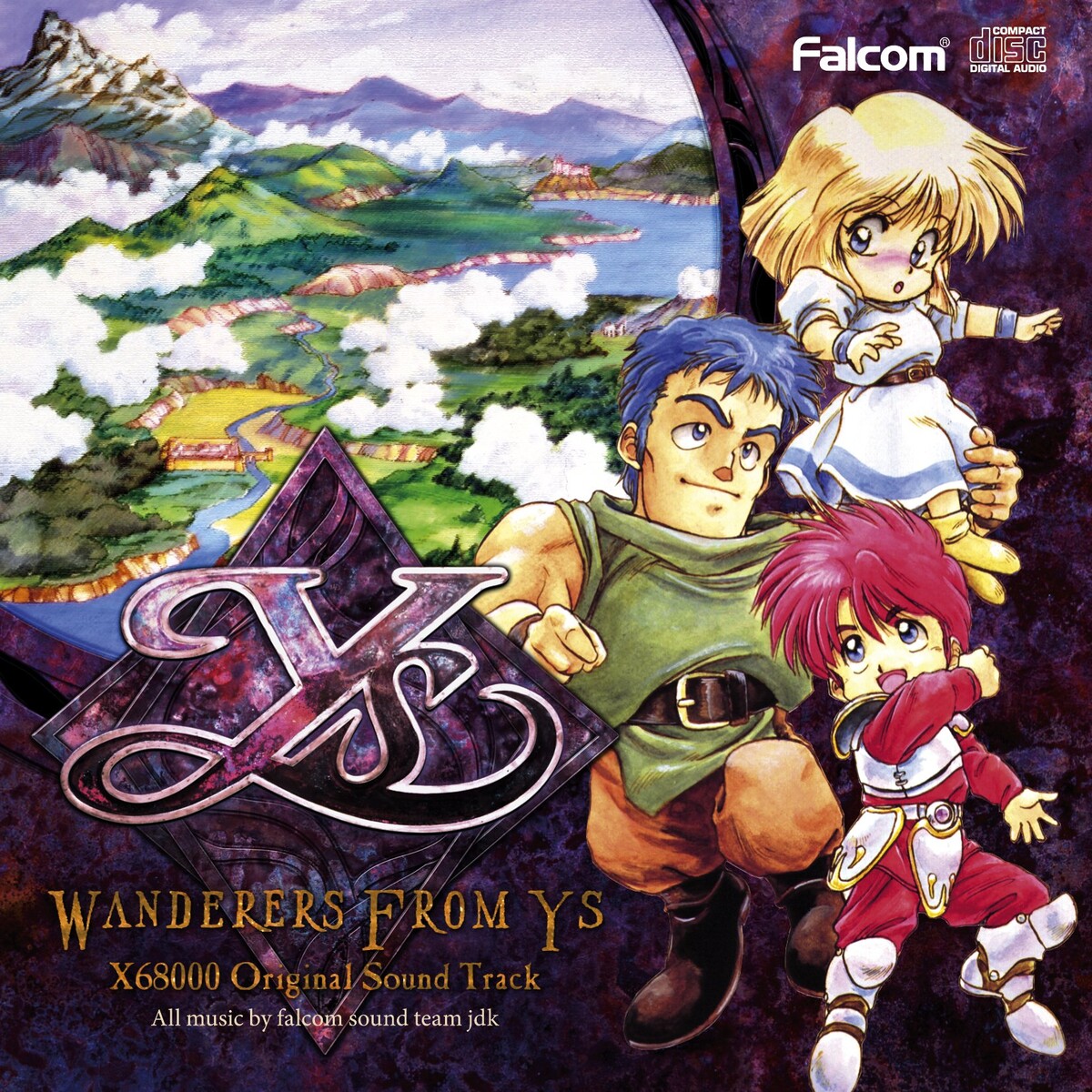 【X68000ソフト】　ワンダラーズ フロム イース ワンダラーズフロムイース X68000 by Falcom Sound Team jdk