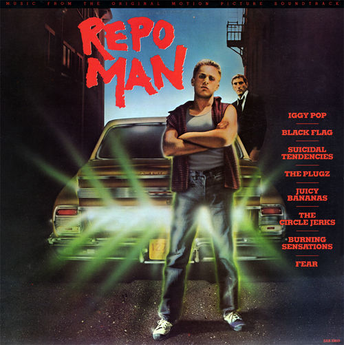 REPO MAN サントラ  ALEXCOX IGGYPOP BLACKFLAG Repo Man by Various Artists (Compilation, Film Soundtrack