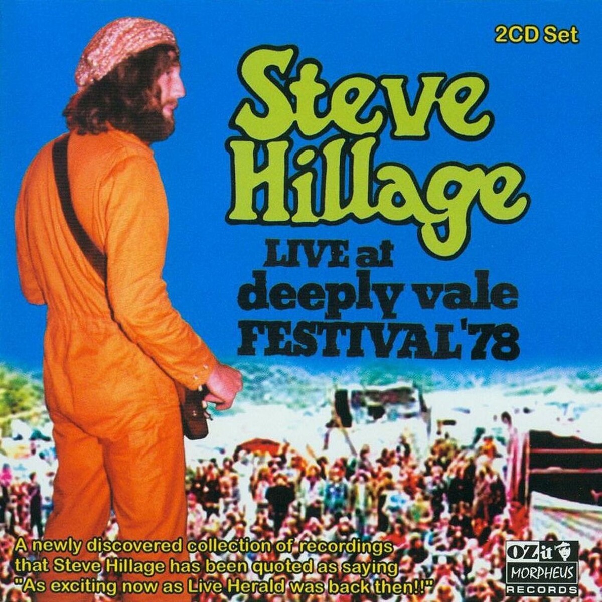 Live at Deeply Vale Free People's Festival 1978 by Steve Hillage (Album ...