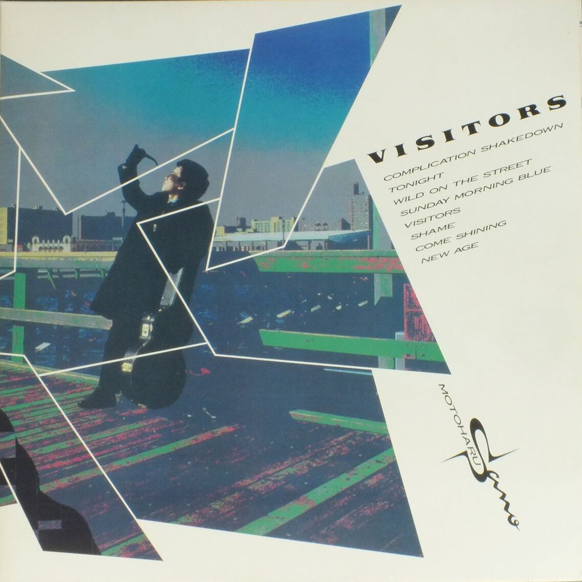 Visitors by 佐野元春 [Motoharu Sano] (Album, City Pop