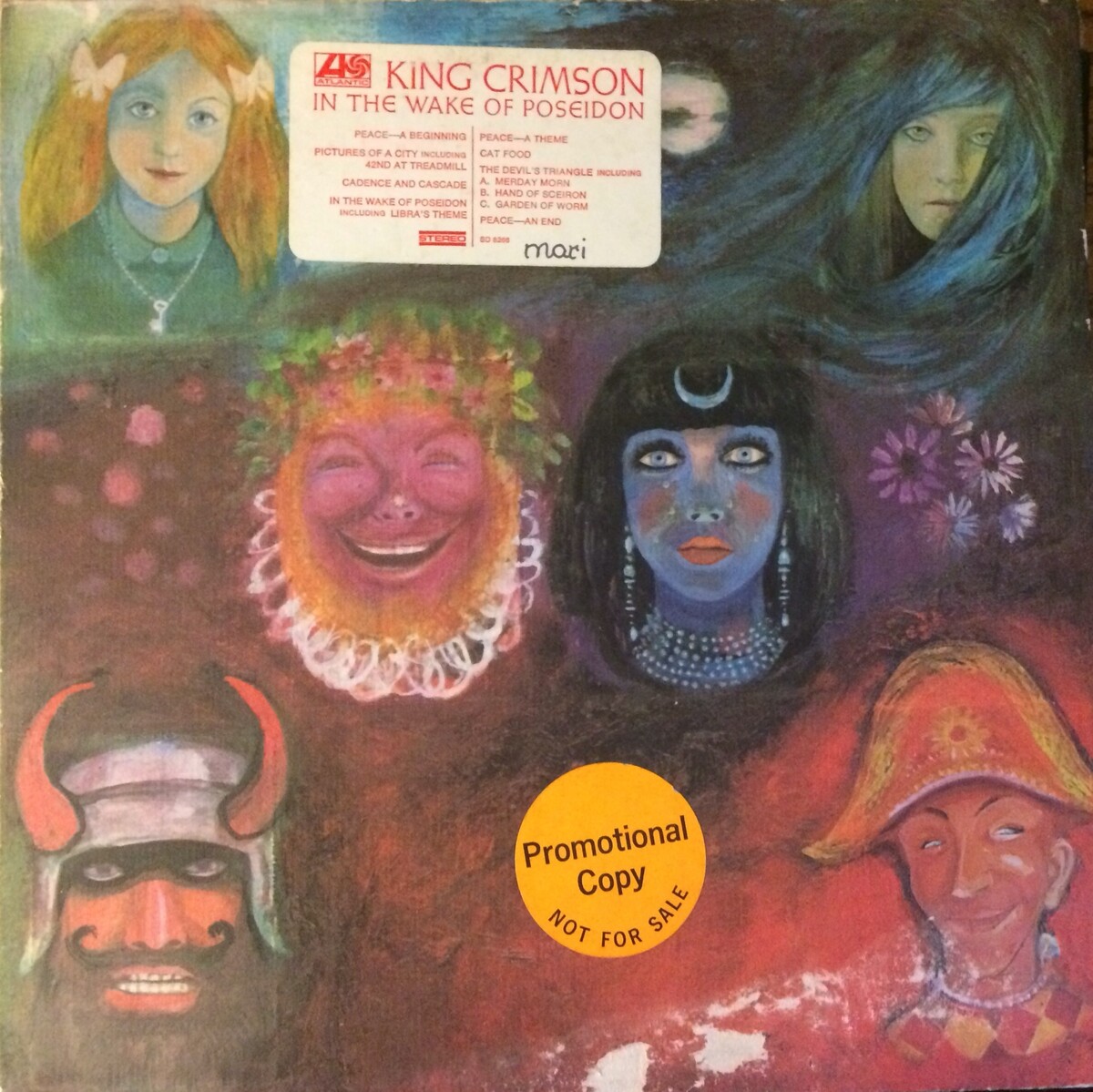 In the Wake of Poseidon by King Crimson (Album; Atlantic; SD 8266