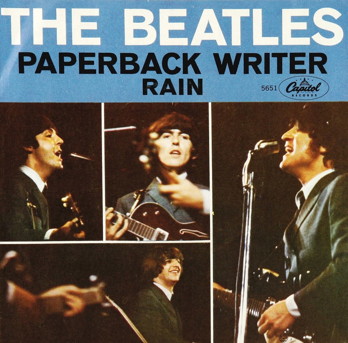 Paperback Writer / Rain by The Beatles (Single, Pop Rock