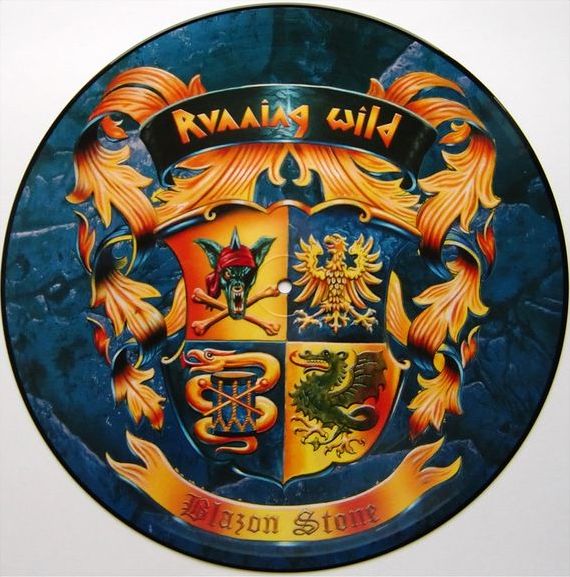 Blazon Stone by Running Wild (Album; EMI; 1C 080-796364 1 DDM