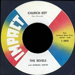 Church Key / Vesuvius by The Revels (Single, Surf Rock): Reviews, Ratings, Credits, Song list - Rate Your Music