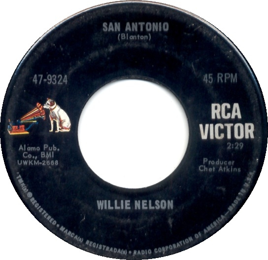 San Antonio / To Make a Long Story Short (She's Gone) by Willie Nelson